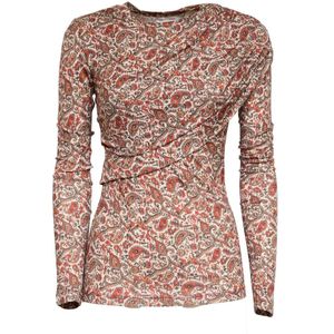 Isabel Marant, Dames, Tops, Veelkleurig, Maat: XS Modal,