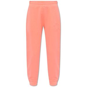 Moncler, Dames, Broeken, Roze, Maat: M Katoen,