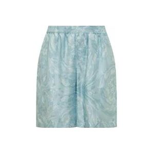 Versace Short Shorts , Blue , Heren , Maat: L