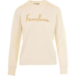 MC2 Saint Barth, Dames, Truien, Wit, Maat: M