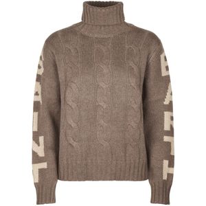 MC2 Saint Barth, Dames, Truien, Beige, Maat: S