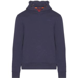 Aeronautica Militare, Heren, Sweatshirts & Hoodies, Blauw, Maat: S Katoen,