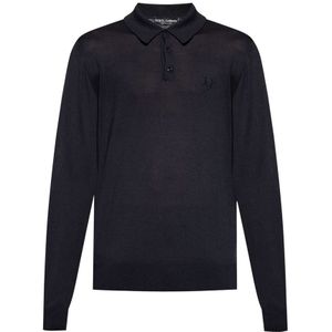 Dolce & Gabbana, Heren, Truien, Blauw, Maat: L Zijde,