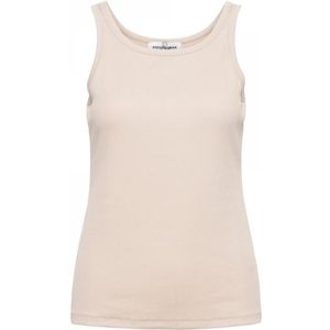 &Co Woman, Dames, Tops, Beige, Maat: 2XL Katoen,