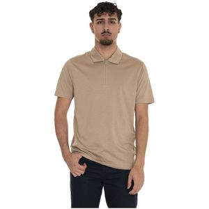 Hugo, Heren, Tops, Beige, Maat: M Katoen,
