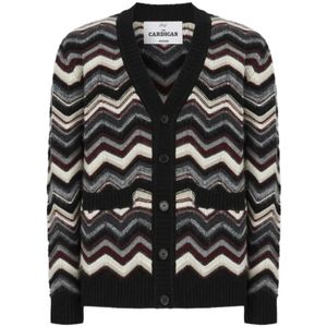 Missoni, Heren, Truien, Veelkleurig, Maat: L