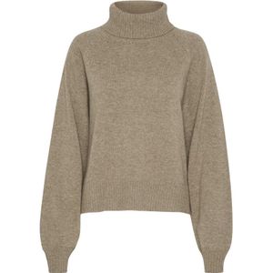 Gestuz, Dames, Truien, Beige, Maat: XL Wol,