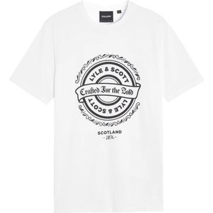 Lyle & Scott, Heren, Tops, Wit, Maat: XS