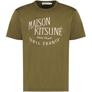 Maison Kitsuné, Heren, Tops, Groen, Maat: M
