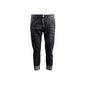 Dsquared2 Slim-fit Jeans , Black , Dames , Maat: S