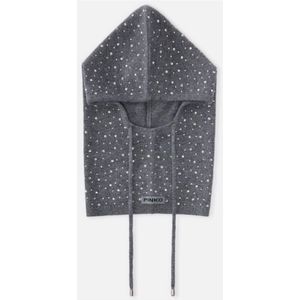 Pinko, unisex, Accessoires, Grijs, Maat: ONE Size Wol,