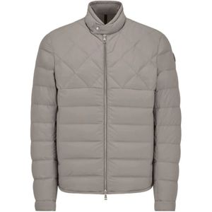 Moncler, Heren, Jassen, Beige, Maat: 2XL Polyamide,