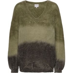 Americandreams, Dames, Truien, Veelkleurig, Maat: M Wol,