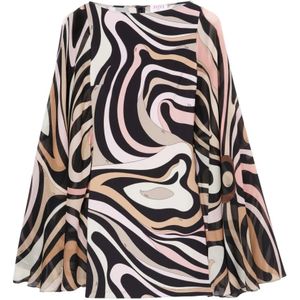 Pucci, Dames, Jurken, Veelkleurig, Maat: S