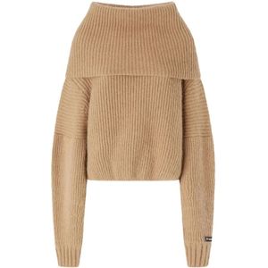 Pinko, Dames, Truien, Beige, Maat: L