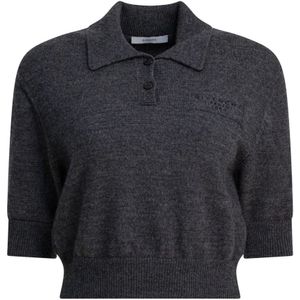 Givenchy, Dames, Truien, Grijs, Maat: M Wol,