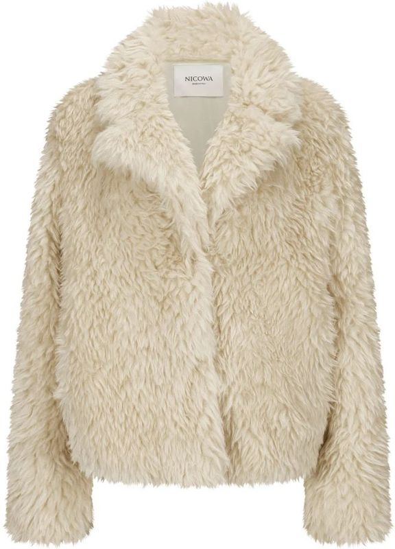 FANIWO - Winterjas - Effen - Nepbont - Warm Gevoerd - Losse Pasvorm