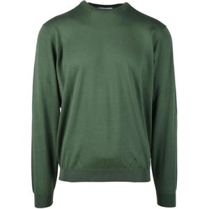 Filippo De Laurentiis, Heren, Truien, Groen, Maat: XL Katoen,