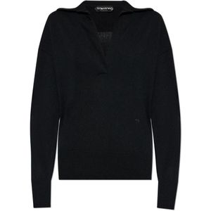 Tom Ford, Dames, Truien, Zwart, Maat: M Kasjmier,