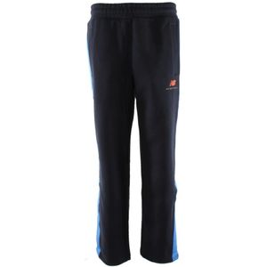 New Balance, Heren, Broeken, Blauw, Maat: S Katoen,
