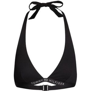 Tommy Hilfiger, Dames, Badkleding, Zwart, Maat: S Polyamide,