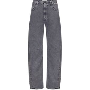 Iceberg, Dames, Jeans, Grijs, Maat: W25 Zijde,