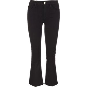Frame, Dames, Jeans, Zwart, Maat: W31 Katoen,