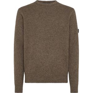 Peuterey, Heren, Truien, Bruin, Maat: L Wol,