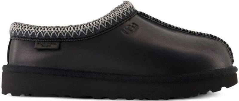 UGG - Tasman LTHR Regen - Pantoffel - Zwart - Leder
