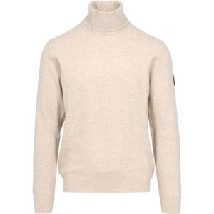 Roy Roger's, Heren, Truien, Beige, Maat: L Wol,