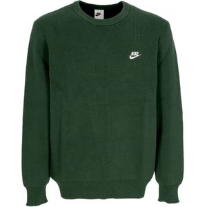 Nike, Heren, Truien, Groen, Maat: XL Katoen,