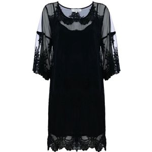 Kocca, Dames, Jurken, Zwart, Maat: S