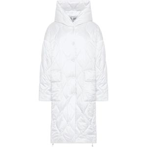 Duno, Dames, Mantels, Wit, Maat: XS