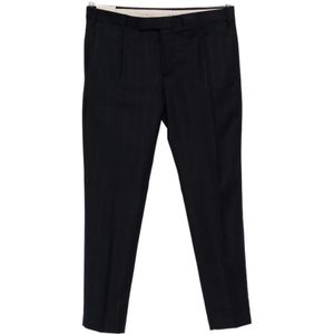 PT Torino, Heren, Broeken, Blauw, Maat: XL Wol,