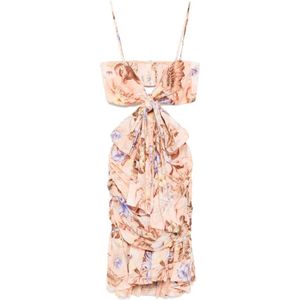 Zimmermann, Dames, Jurken, Roze, Maat: XS Katoen,