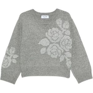 Blugirl, Dames, Truien, Grijs, Maat: L