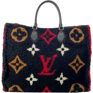 Louis Vuitton Vintage, Dames, Pre-owned, Zwart, Maat: ONE Size Wol,