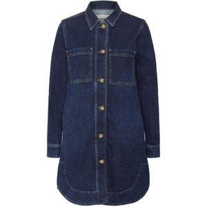 InWear, Dames, Jurken, Blauw, Maat: S Denim,