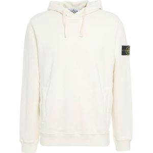 Stone Island, Heren, Sweatshirts & Hoodies, Wit, Maat: XL