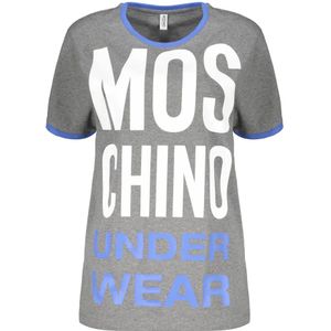 Moschino, Dames, Tops, Grijs, Maat: XS Katoen,