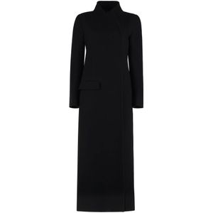 Tom Ford, Dames, Jurken, Zwart, Maat: XS Wol,