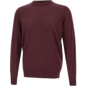 Filippo De Laurentiis, Heren, Truien, Paars, Maat: M Wol,