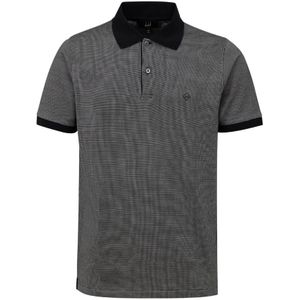 Dunhill, Heren, Tops, Zwart, Maat: M Katoen,