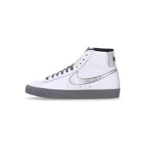 Nike Blazer Mid 77 Hoge Sneaker , White , Heren , Maat: 39 EU