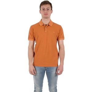 Woolrich, Heren, Tops, Bruin, Maat: L Katoen,