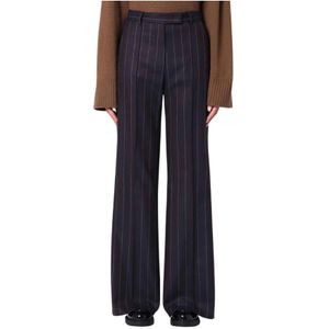 QL2 Quelledue, Dames, Broeken, Zwart, Maat: L Wol,