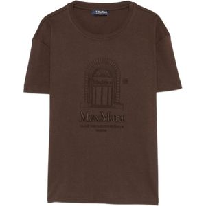 Max Mara, Dames, Tops, Bruin, Maat: S