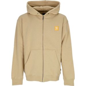 Huf, Heren, Sweatshirts & Hoodies, Beige, Maat: L Katoen,