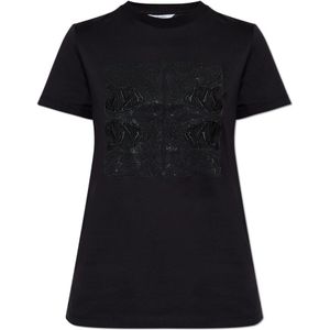 Max Mara, Dames, Tops, Zwart, Maat: L Katoen,