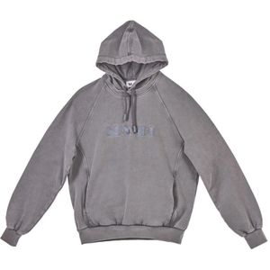 Sunnei, Heren, Sweatshirts & Hoodies, Grijs, Maat: S Jersey,